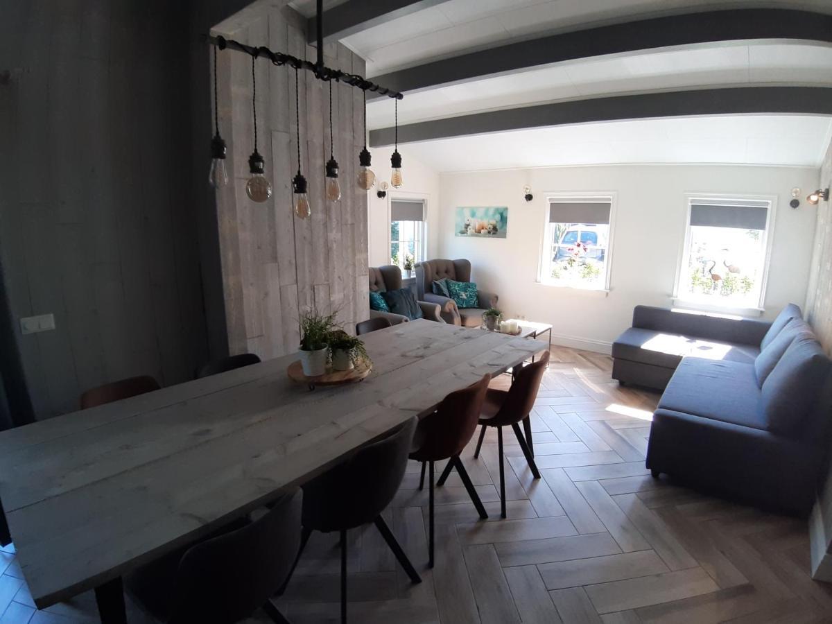 Luxe Chalet 'Wysha' Sint-Annaland Exterior foto